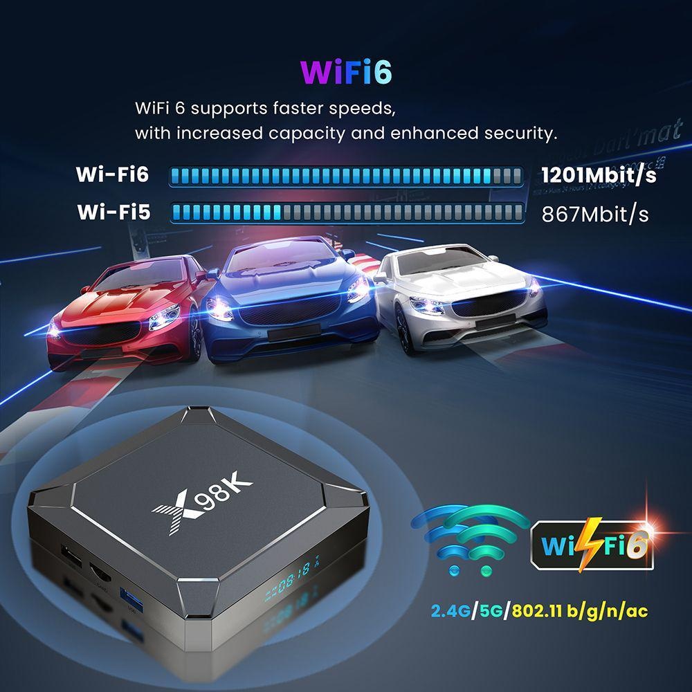 X98K Smart TV Box Android 13.0 - Radxa Rock 5B 16Gb review and price